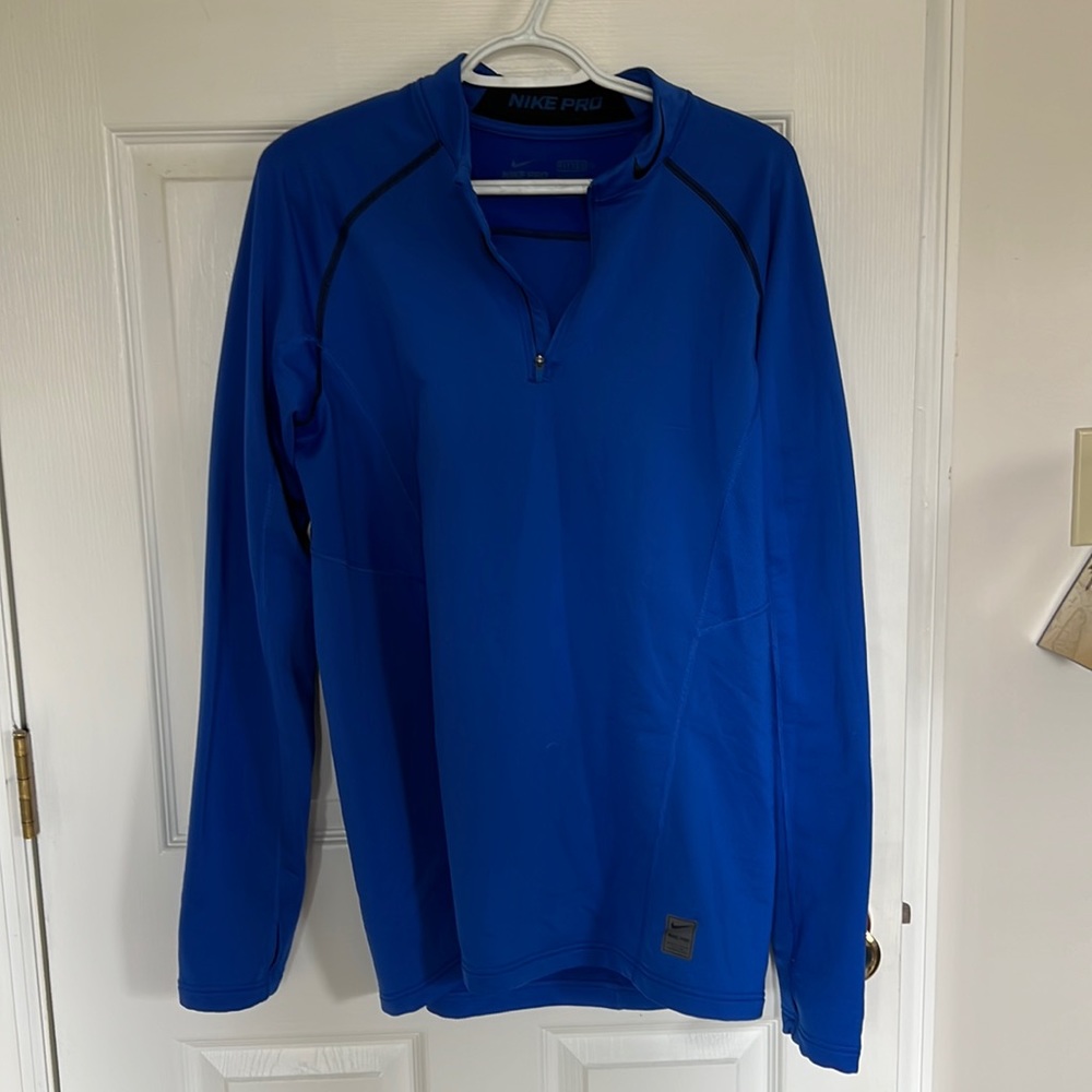 Blue Nike Quarterzip